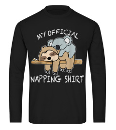 PATRONUS SLOTH  KOALA, THIS IS MY OFFICIAL NAPPING Tshirt