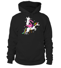 Bull Terrier Ride Riding Flamingo Unicorn Mother Day Shirt