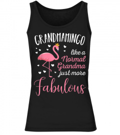 Grandmamingo Pink Flamingo Funny Grandma Gift T-Shirt