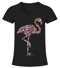 Pink Flamingo Shirt Womens, Girls Perfect Gift