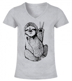 Peace Out Sloth Donated to Wildlife mens sloth men