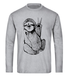 Peace Out Sloth Donated to Wildlife mens sloth men