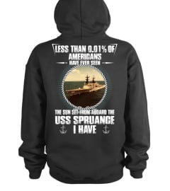 USS Spruance (DD 963) T-shirt