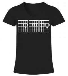 Dad Music Guitar Note Funny Fathers Day Gift Tshirt
