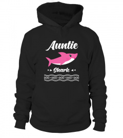 Auntie Shark Doo Doo Doo Funny Shirts Funny T Shirts For Woman and Men