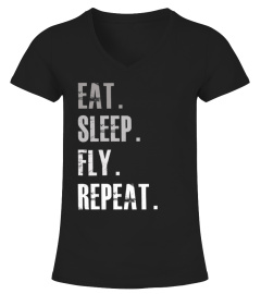 eat sleep fly repeat