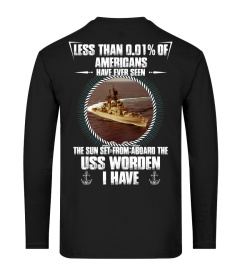 USS Worden (CG-18) T-shirt