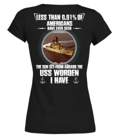 USS Worden (CG-18) T-shirt