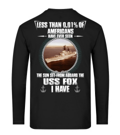 USS Fox (CG-33) T-shirt