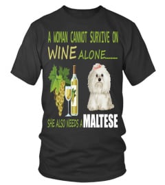 SURVIVE TEES FOR MALTESE LOVER