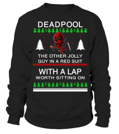 Deadpool The Other Jolly Guy In A Red Suit With A Lap Worth Sitting On