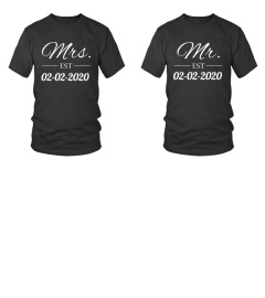 Mrs & Mr Couple Shirts