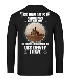 USS Dewey (DDG-45) T-shirt