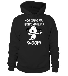 NON SIAMO MAI TROPPO VECCHI PER SNOOPY