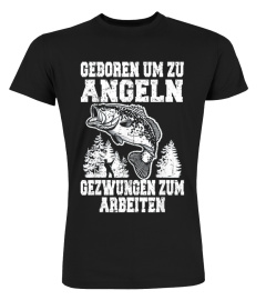 Herren Fisch Angler Vatertagsgeschenk - Papa & Tochter T-Shirt