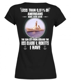 USS Claude V. Ricketts (DDG-5) T-shirt