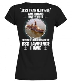 USS Lawrence (DDG-4) T-shirt