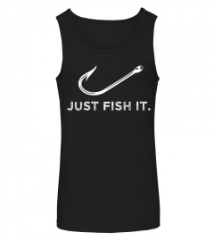 Herren Angler Shirt Just fish it für Fischer
