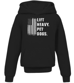 LIFT HEAVY PET DOGS GYM T-SHIRT