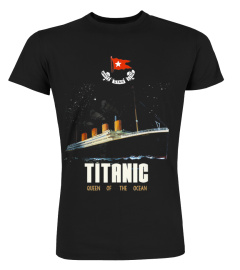 Vintage Titanic Schiff Poster T-Shirt für Mann Frau Kinder