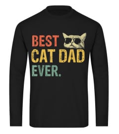 Best Cat Dad Ever T-Shirt Cat Daddy Gift Shirts