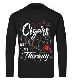 Cigars are my Therapy Shirt - Cigars T Shirts for Men Dad T-Shirt