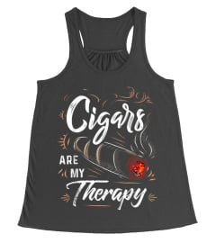 Cigars are my Therapy Shirt - Cigars T Shirts for Men Dad T-Shirt