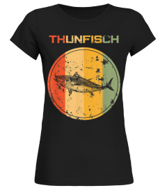 Hochseeangeln Thunfisch Lustig Tunfisch Rute Thun Ausrüstung T-Shirt