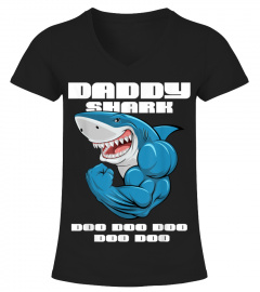Daddy Shark Doo Doo Shirt - Matching Family Shark Shirts Set