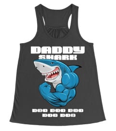 Daddy Shark Doo Doo Shirt - Matching Family Shark Shirts Set