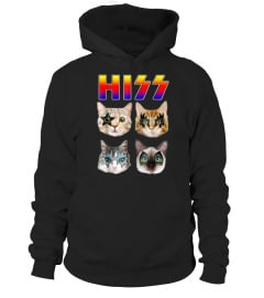 Hiss Funny Cats Kittens Rock Rockin