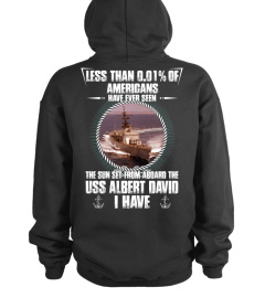 USS Albert David (FF-1050) T-shirt