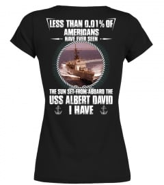 USS Albert David (FF-1050) T-shirt