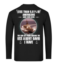 USS Albert David (FF-1050) T-shirt