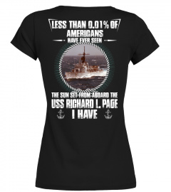 USS Richard L. Page (FFG-5) T-shirt