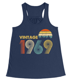 Happy 50th Birthday Vintage 1969 T-Shirt 50th years old