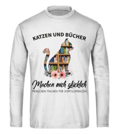 Katzen und Bücher