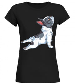 Französische Bulldogge Yoga T shirt Frauen Lustig Hund Welpe