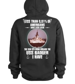 USS Badger (FF-1071) T-shirt