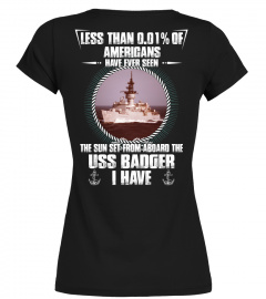 USS Badger (FF-1071) T-shirt