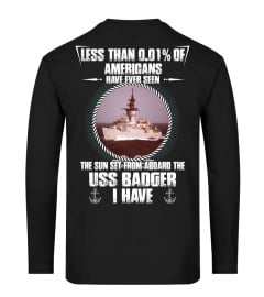 USS Badger (FF-1071) T-shirt