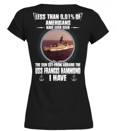 USS Francis Hammond (FF-1067) T-shirt