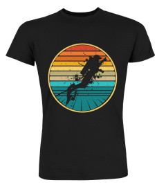 Retro Vintage Sunset Scuba Diving Diver Cute Funny Gift 
