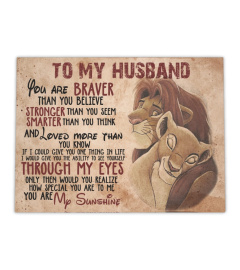 To My Husband - Canvas