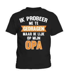 Ik probeer me te gedragen - opa