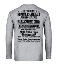 JE SUIS UN HOMME CHANCEUX