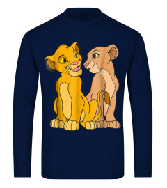 Disney The Lion King Young Simba and Nala Together T-Shirt