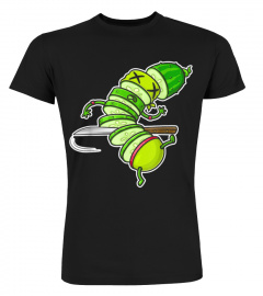 Saure tanzende Gurke T-Shirt I Lustiges Gemüse Veggie Tshirt