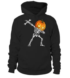 DABBING SKELETON PUMPKIN TEES