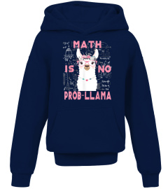 Math is no prob-llama Back to school teacher math T Shirt